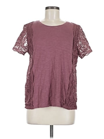 Ann Taylor LOFT Short Sleeve T-Shirt (view 1)