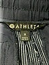 Athleta 100% Linen Chevron-herringbone Blue Athletic Shorts Size 8 - photo 3