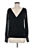 Venus 100% Polyester Black Long Sleeve Blouse Size M - photo 1