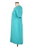 Talbots Solid Teal Casual Dress Size 10 Petite - photo 5