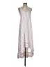 BCBGMAXAZRIA 100% Polyester Stripes White Casual Dress Size XXS - photo 1