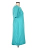 Talbots Solid Teal Casual Dress Size 10 Petite - photo 4