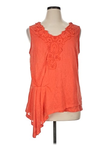 Lane Bryant Sleeveless T-Shirt (view 1)