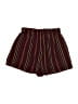 Chocolate Stripes Burgundy Shorts Size S - photo 2