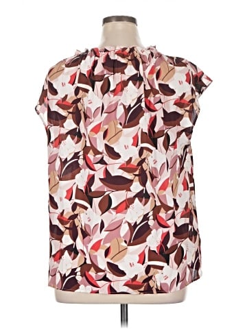 Ann Taylor Factory Short Sleeve Blouse (view 2)