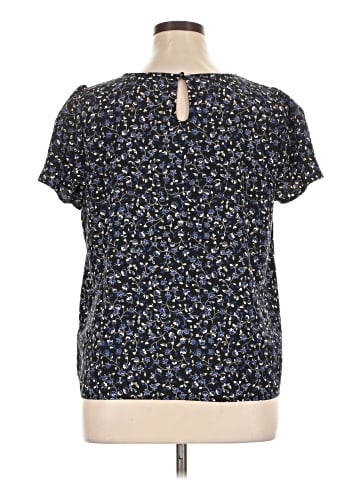 J.Crew Factory Store Short Sleeve Blouse (view 2)