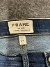 FRAME Denim Chevron-herringbone Blue Jeans Size 24 waist - photo 7