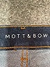Mott & Bow Chevron-herringbone Blue Jeans Size 30 waist - photo 4