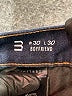 Mott & Bow Chevron-herringbone Blue Jeans Size 30 waist - photo 6