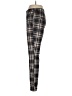 Zara Plaid Checkered-gingham Multi Color Black Casual Pants Size M - photo 5