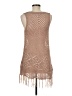 Allison Joy 100% Polyester Tan Casual Dress Size M - photo 2