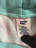 Lands' End 100% Polyester Tie-dye Blue Casual Pants Size 8 - photo 3