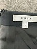 Milly 100% Polyester Hearts Black Formal Skirt Size 4 - photo 4