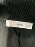 MNG 100% Polyester Solid Black Casual Skirt Size L - photo 4