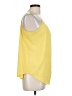 Faded Glory 100% Polyester Yellow Sleeveless Blouse Size L - photo 4