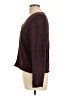 Eddie Bauer Burgundy Cardigan Size L (estimated) - photo 5