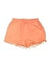 Very J 100% Rayon Orange Shorts Size M - photo 1