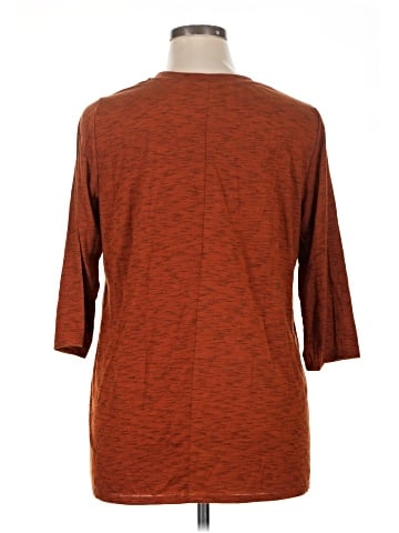 Truself 3/4 Sleeve Top (view 2)