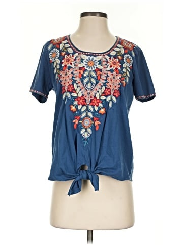 Johnny Was Short Sleeve Blouse (view 1)