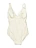 MICHAEL Michael Kors Solid Ivory One Piece Swimsuit Size 8 - photo 2