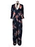 Wrapper Floral Blue Jumpsuit Size M - photo 2
