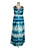 Lane Bryant 100% Polyester Tie-dye Blue Casual Dress Size 14 (1) - photo 1