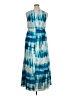 Lane Bryant 100% Polyester Tie-dye Blue Casual Dress Size 14 (1) - photo 2