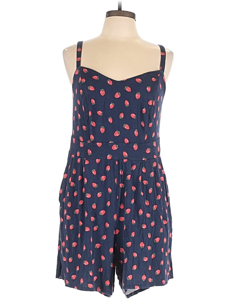 Pre-owned Torrid Romper In Blue