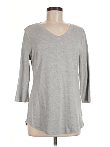 Isaac Mizrahi 3/4 Sleeve T-Shirt (view 1)