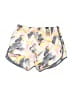 Calvin Klein 100% Polyester Print Yellow Shorts Size S - photo 2