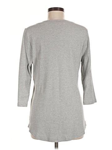 Isaac Mizrahi 3/4 Sleeve T-Shirt (view 2)