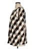 Notations Argyle Brown 3/4 Sleeve Blouse Size 1X - photo 5