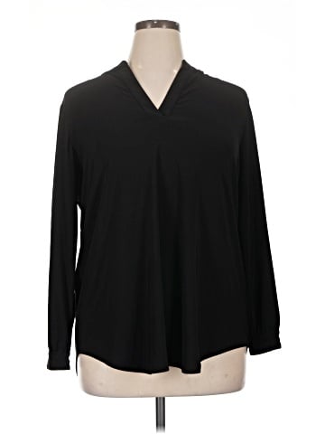 Anne Klein Long Sleeve Blouse (view 1)