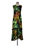 Cupio Tropical Multi Color Green Cocktail Dress Size M - photo 1