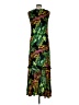 Cupio Tropical Multi Color Green Cocktail Dress Size M - photo 2