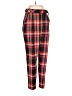 ASOS Plaid Red Casual Pants Size 8 - photo 1