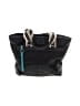 Coach Solid Stripes Black Tote One size - photo 1