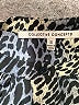 Collective Concepts 100% Polyester Animal Print Blue Cocktail Dress Size S - photo 7
