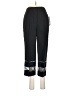 Larry Levine 100% Polyester Black Casual Pants Size 8 Petite - photo 1
