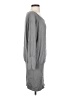 Unbranded Solid Gray Casual Dress Size S - photo 4