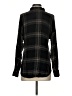 Bella Dahl Plaid Black Long Sleeve Button-Down Shirt Size XS - photo 2