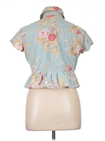 The J. Peterman Co. Short Sleeve Blouse (view 2)