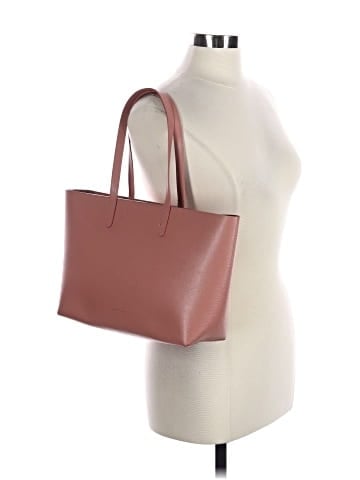 Mansur Gavriel Leather Tote (view 2)