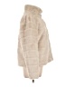 Sebby Collection 100% Polyester Ivory Faux Fur Jacket Size L - photo 4