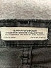 Zara Chevron-herringbone Black Jeans Size 4 - photo 7