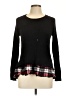 Torrid Plaid Black Pullover Sweater Size Lg Plus (0) - photo 1