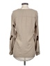 New Directions 100% Polyester Tan Long Sleeve Blouse Size S - photo 2