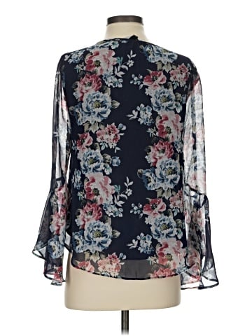 White House Black Market 3/4 Sleeve Blouse (view 2)