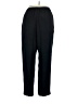 Louben Solid Black Casual Pants Size 16L - photo 2