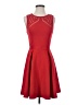 Annabella Hearts Red Cocktail Dress Size S - photo 1